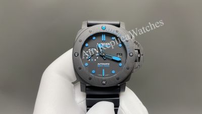 VS Factory Panerai Submersible 47mm P9000 Movement Carbon Fiber Watch